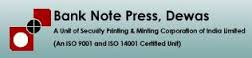 Bank Note Recruitment 2014