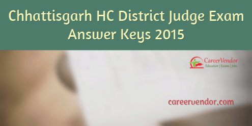 HC Solved key 2015