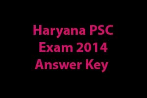 Haryana Public Service Commission Answer Key