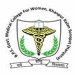 BPS Govt Medical College Recruitment 2014