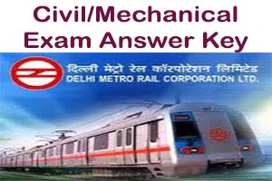DMRCL Exam Answer Key