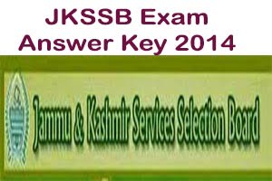 Exam Answer Key 2014