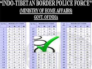 ITBP Answer Key