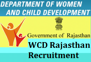 WCD Rajasthan Recruitment 2015