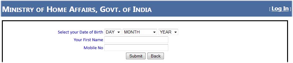 IB ACIO Admit Card