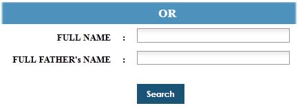 Admit Card 2015