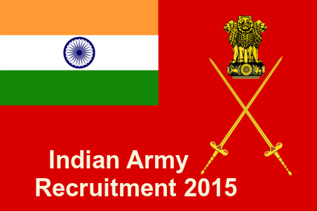 Indian Army Job 2015