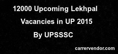 Lekhpal Recruitment 2015