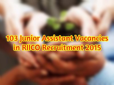 Junior Assistant Vacancies 2015