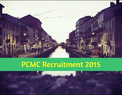 PCMC Vacancies 2015