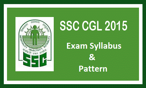 SSC CGL Tier 1 2 3 Exam Syllabus 2015