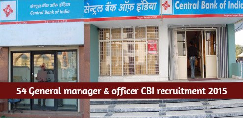 54 CBI recruitment 2015