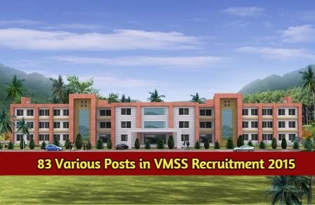 83 Various Posts in Vadodara Mahanagar Seva Sadan Recruitment 2015
