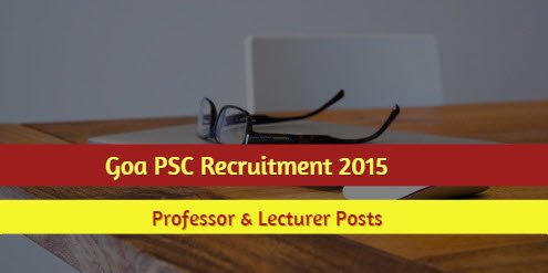 GPSC vacancy 2015