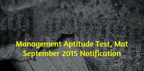 AIMA MAT September 2015