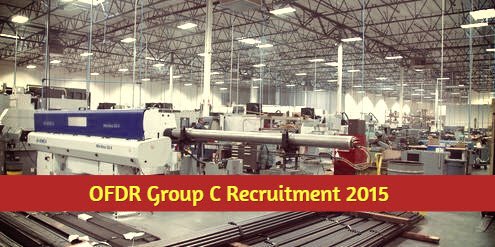 Ordnance factory vacancies 2015