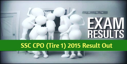 Download SSC CPO Result