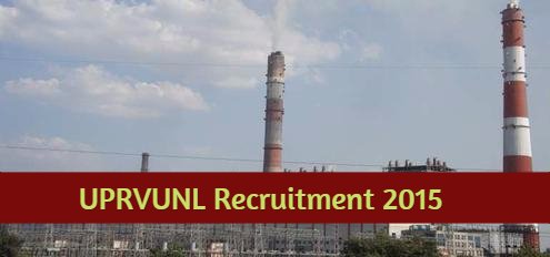 UPRVUNL Recruitment 2015