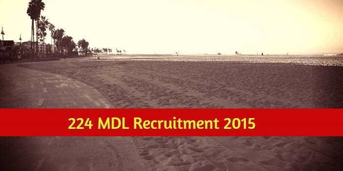 MDL Vacancies 2015