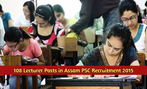 APSC Vacancies 2015