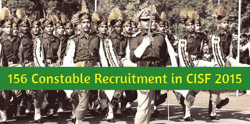 CISF Constable 2015