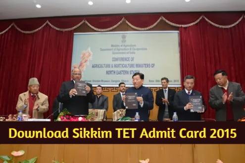Download Sikkim TET Admit Card 2015