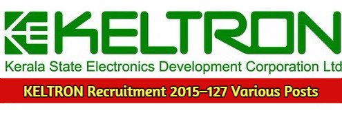 KELTRON Recruitment 2015–127 Various Posts