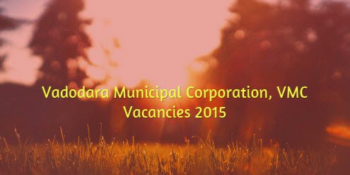 Vadodara job 2015