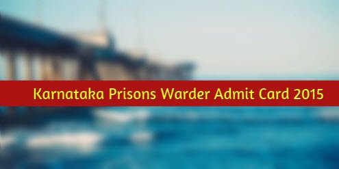 Warder call letter 2015