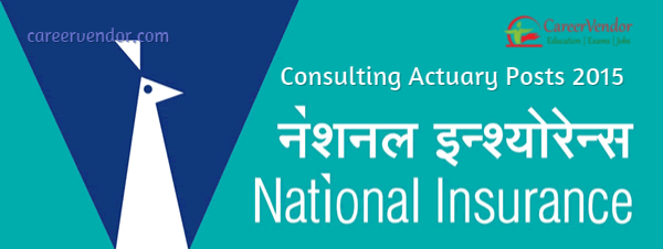 Consulting Actuary advertisement 2015