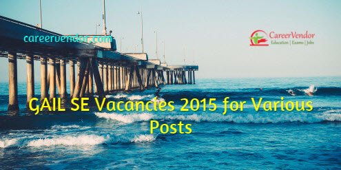 GAIL Engineer jobs 2015