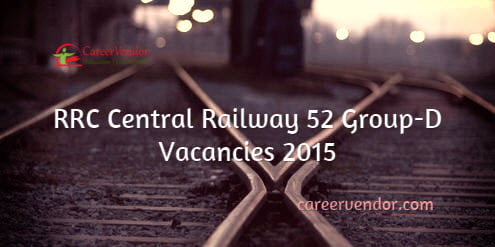 RRC Central Railway jobs 2015