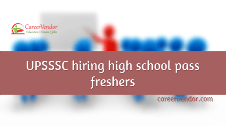 UPSSSC Instructor advertisement 2015