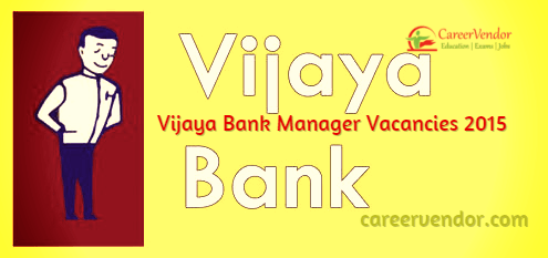 Vijaya Bank Advertisement 2015