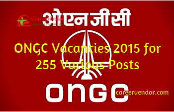 ONGC Advertisement 2015