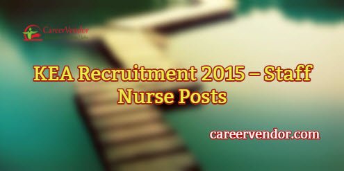 KEA Vacancies 2015 – Staff Nurse Posts