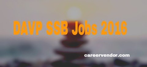 DAVP SSB Advertisement 2016