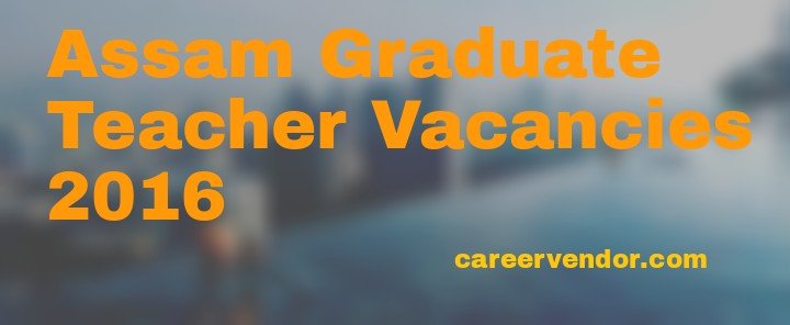 graduate teacher vacant post 2016