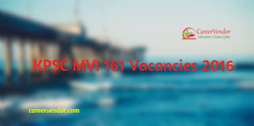 kpsc mvi advertisement 2016