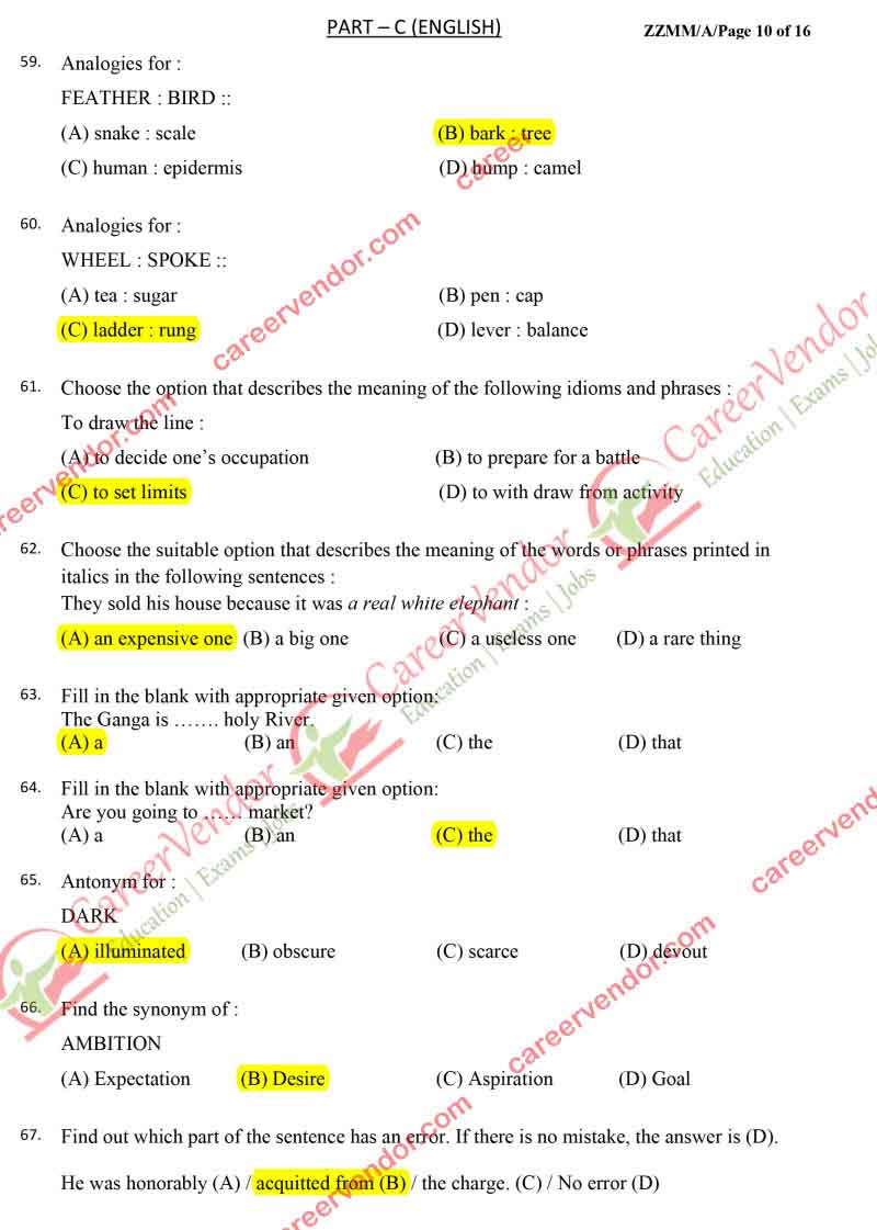 ipo-west-bengal Answers - Page 08