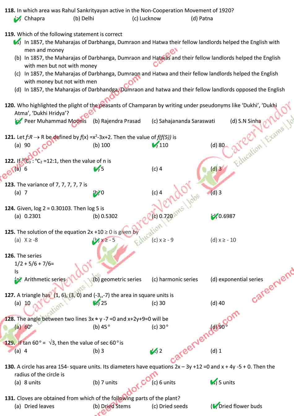 BPSC 56th-59th (Pre) Answer - Page 12