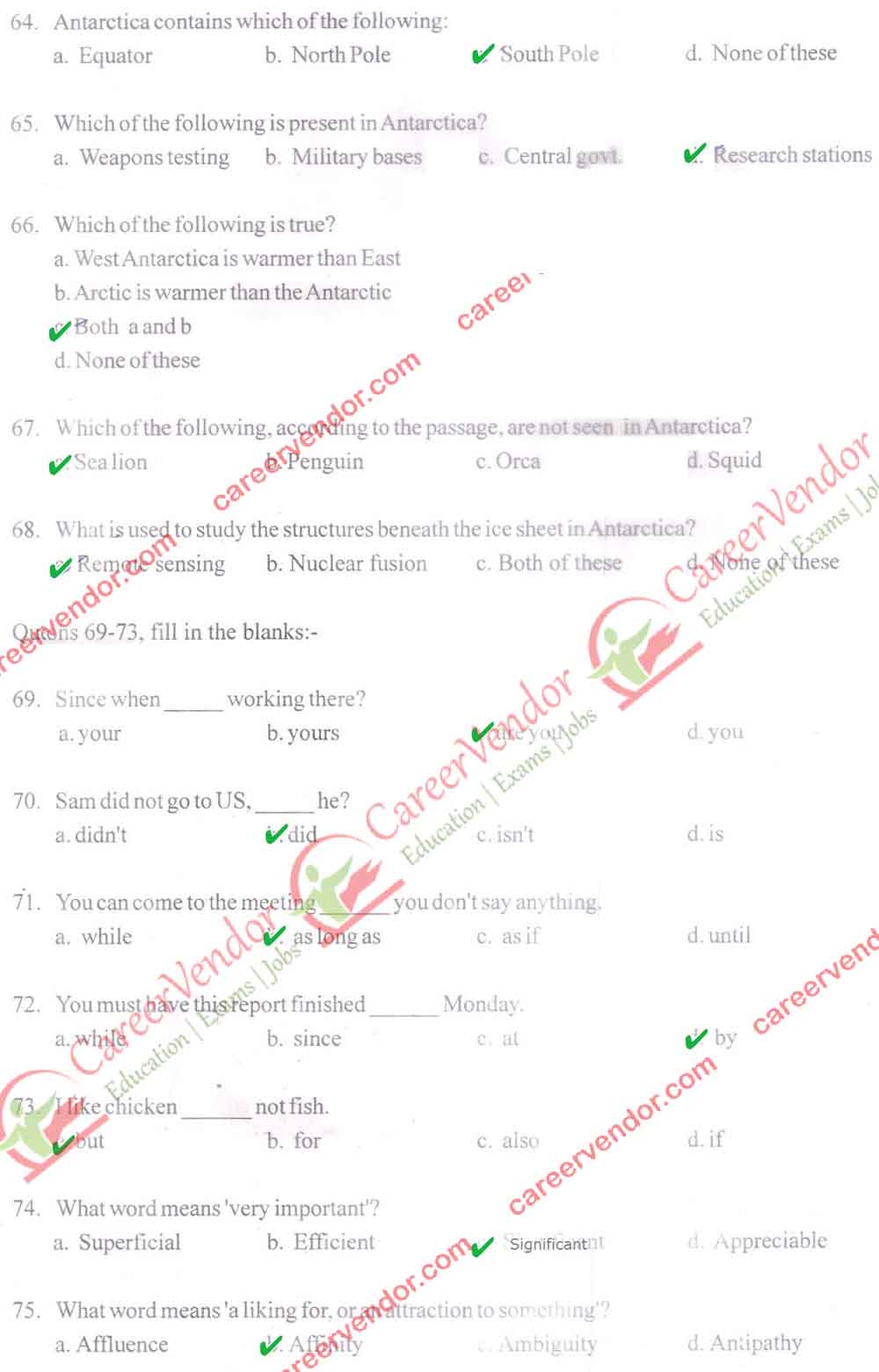 Delhi Postal Circle {DPO} Answer - Page 06