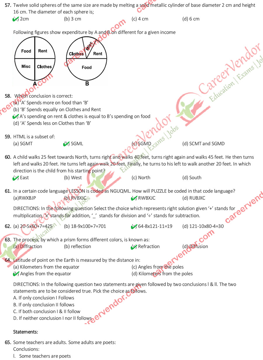 FCI 2015 Answer Key - Page 6