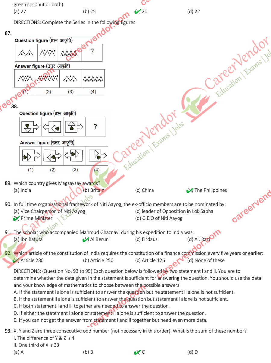 FCI 2015 Answer Key - Page 9