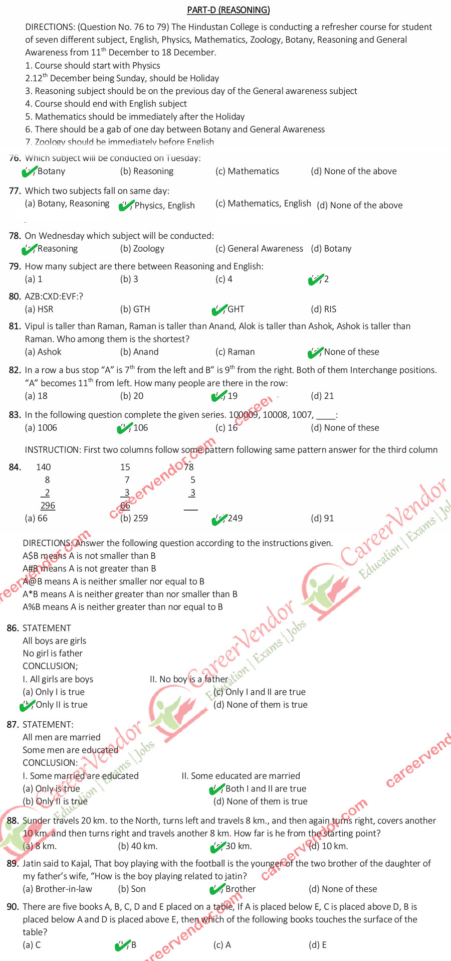 Himanchal Post office 2015 answer key - Page 7