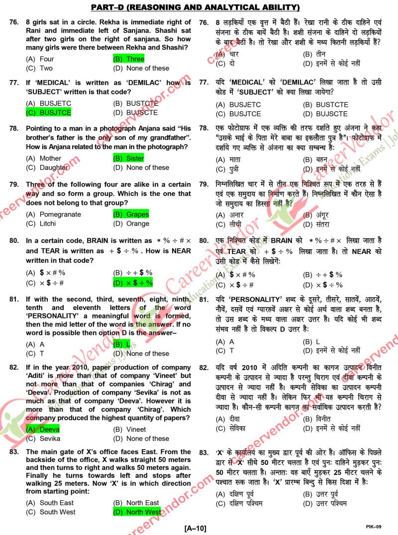 ipo-karnataka2014 solved paper - Page 10