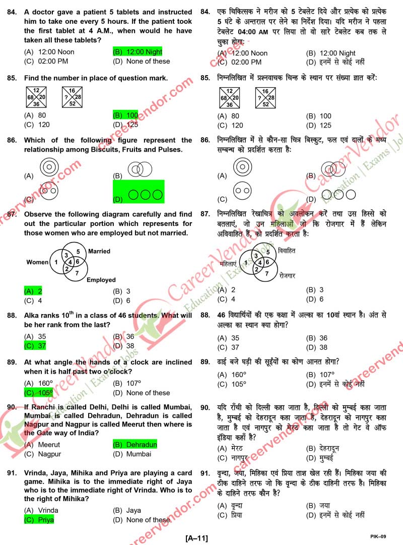 ipo-karnataka2014 solved paper - Page 11
