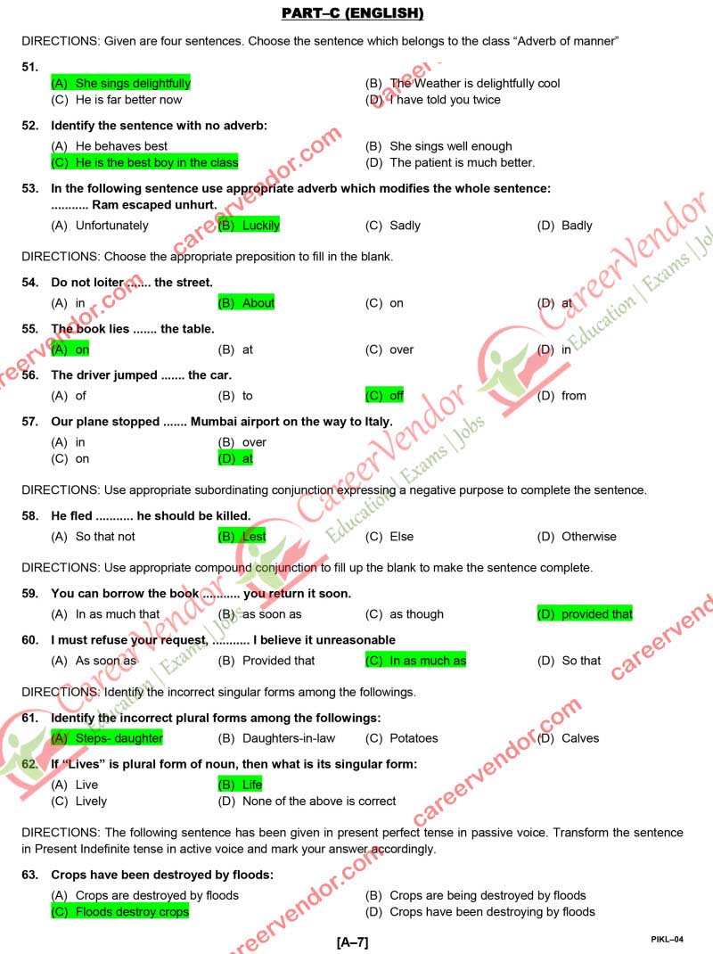 ipo-kerala 2014 solved paper - Page 7