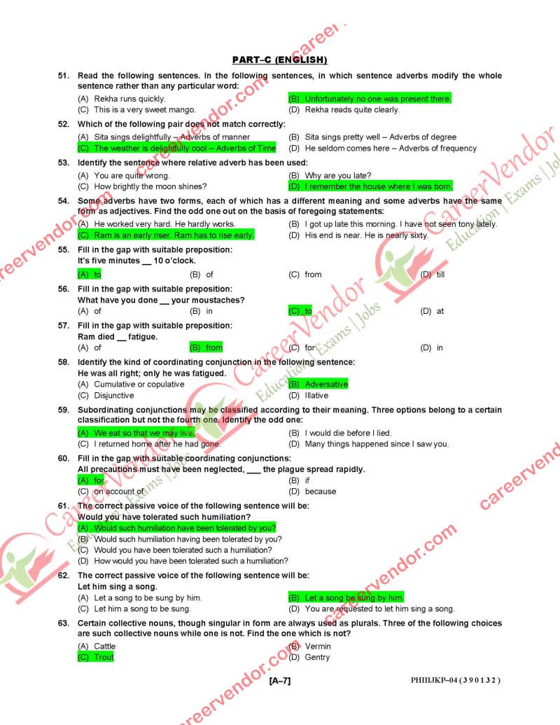 IPO-Punjab-2014 Answers - Page 07