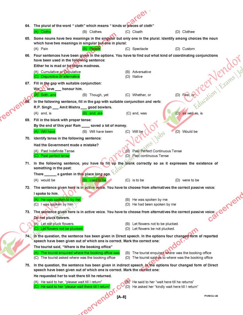 IPO tamilnadu 2014 solved paper - Page 8